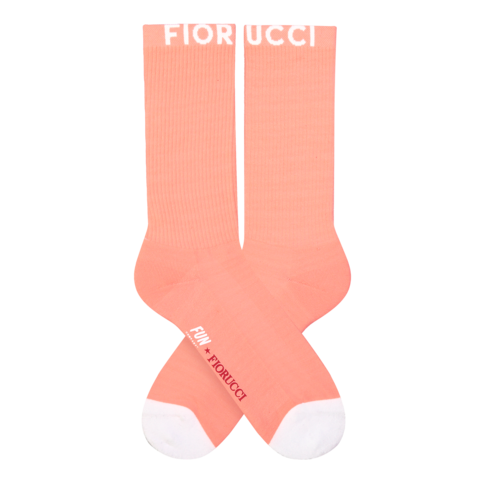 FUN X Fiorucci Unisex Solid Crew - Fun Socks