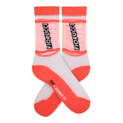 FUN X Fiorucci Womens Sheer Crew