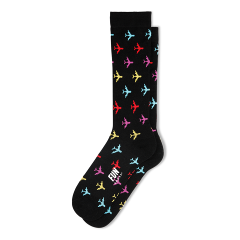 Women's Airplane Compression Socks
