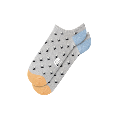 MEN'S STUD GEO LOW CUT