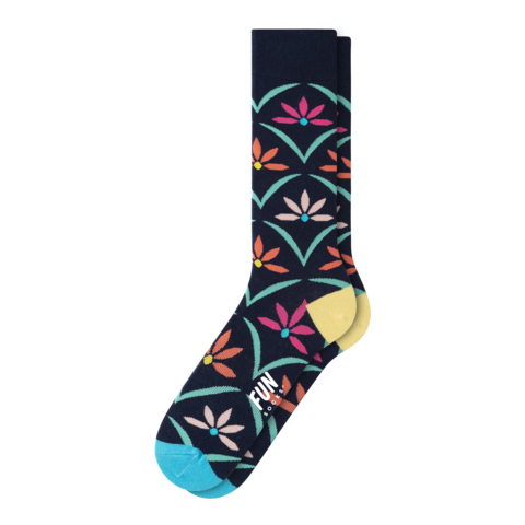 MEN'S FLOWER SOCKS