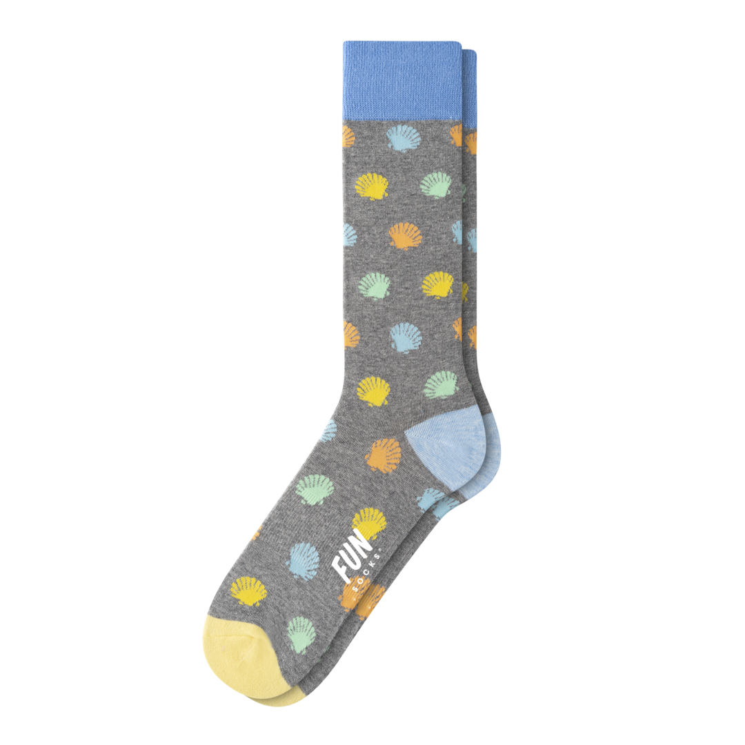 MEN'S SEASHELLS SOCKS
