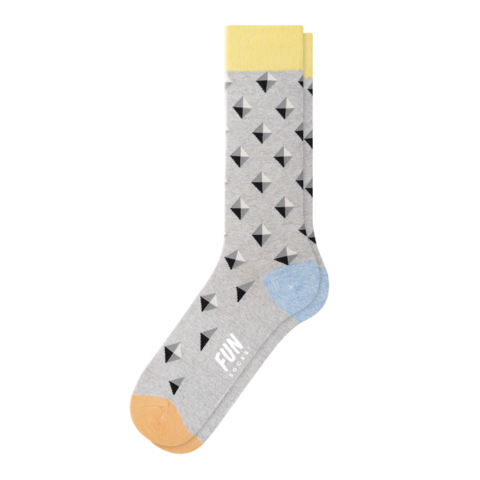 MEN'S STUD GEO SOCKS