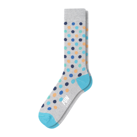 MEN'S A DOT DRESS SOCK