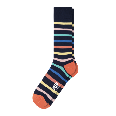 MEN'S A STRIPE DRESS SOCK