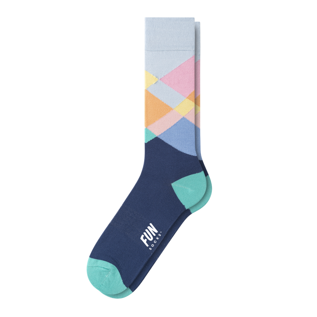 MEN'S BROKEN ARGYLE DRESS SOCK