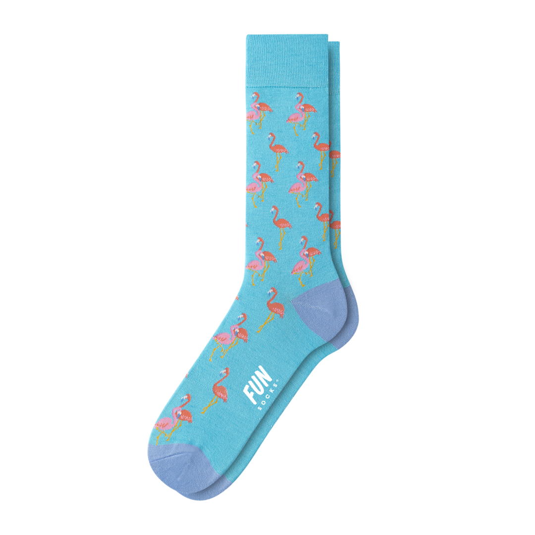 MEN'S FLAMINGO DRESS SOCK