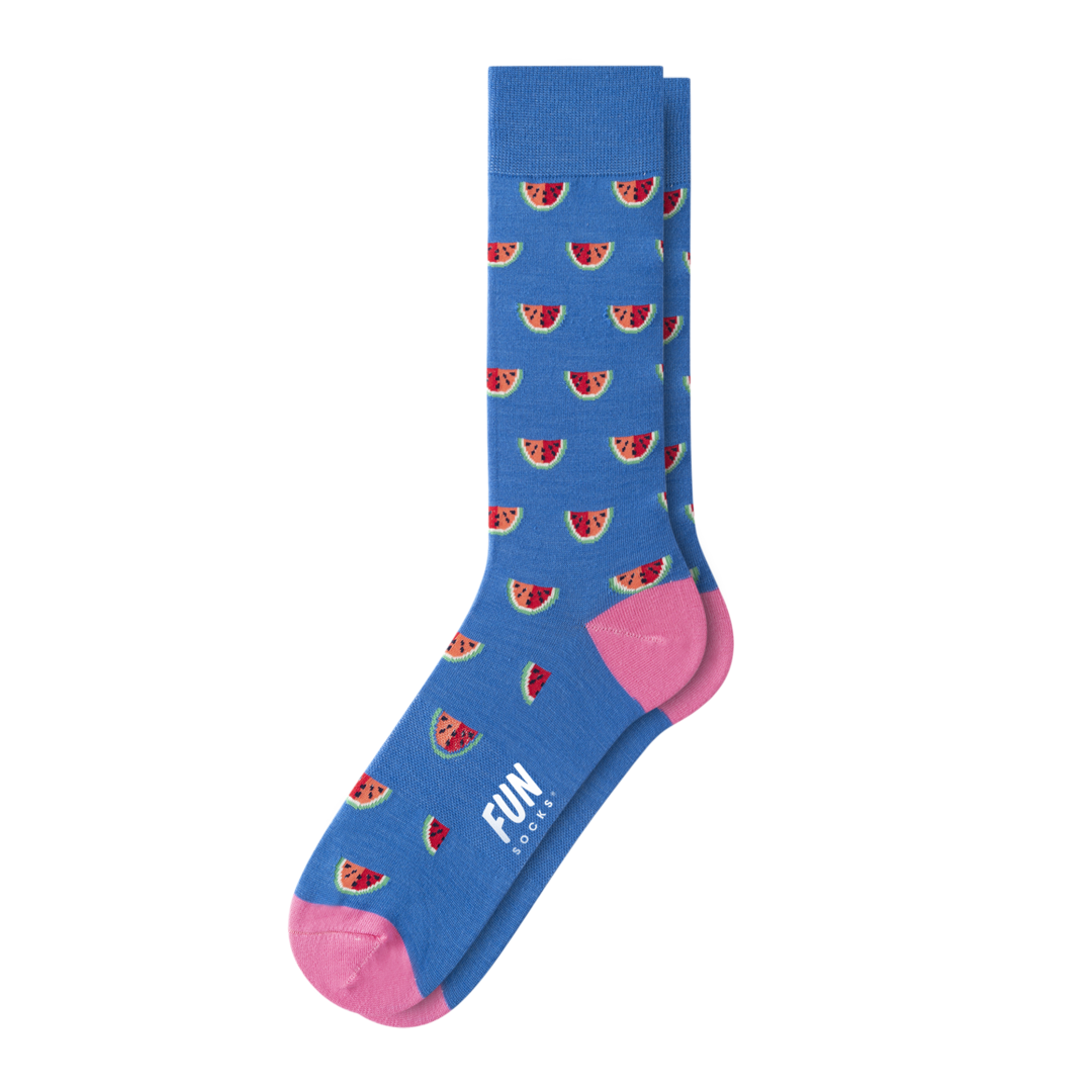 MEN'S WATERMELON DRESS SOCKS