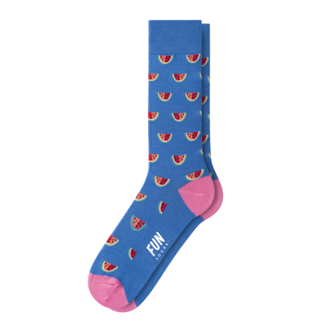 MEN'S WATERMELON DRESS SOCKS