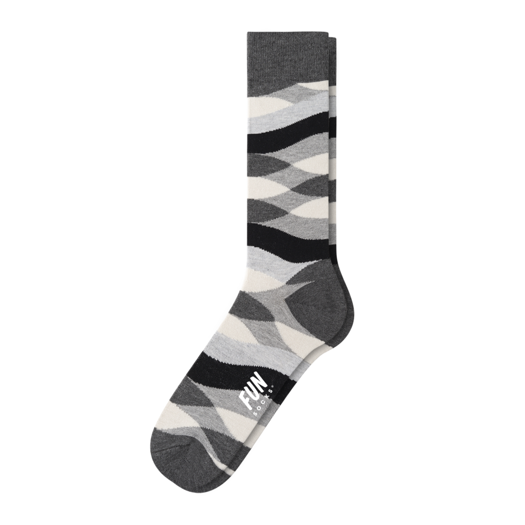 MEN'S WAVE STRIPE DRESS SOCK