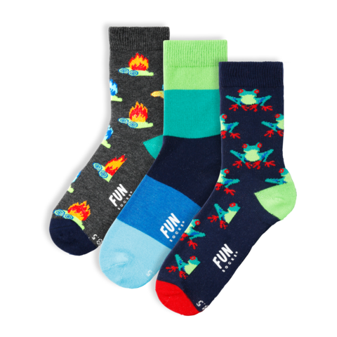 Kid's Frog Crew 3 Pack