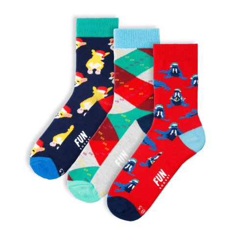 Kid's Holiday Crew 3 Pack