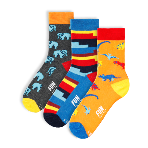 Kid's Dinosaur Crew 3 Pack