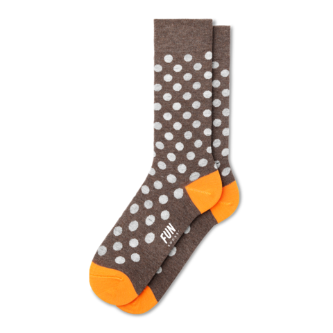 Men's Polka Dot Dress Socks