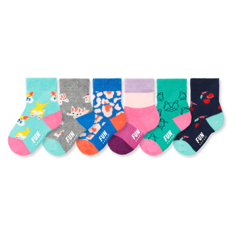 Infant 6 Pair Animal Box Set