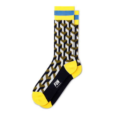 Men's Illusionist Dress Socks