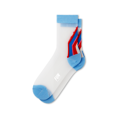 Women's Vintage Varsity Sheer Socks