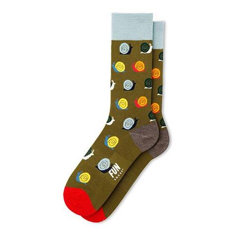 Men's Snail Dress Socks