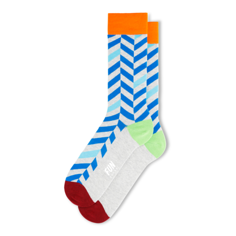 Men's Twill Geo Socks